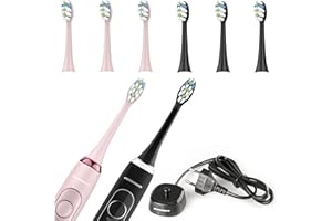 Szczoteczka soniczna do zębów elektryczna Berdsen Sonica B4 Duo, zestaw 2 szt., timer, z funkcją wybielania zębów