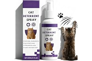 Kilibili Anti Scratch Cat Spray, Cat Deterrent for Indoor & Outdoor Use, Safe & Effective Solution, Prevent Cats from Scratching Furniture, Plants, Sofas, Carpets, and Curtains