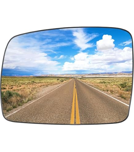 Left Side Heated Wing Mirror Glass For Land Rover Freelander MK2 (2006-2010) – Clip-On