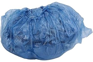 ZJCHAO 50 Stück Schuhüberzüge, Einwegstiefelüberzüge Staubdichter Rutschfester Schuhschutz Gummiband Atmungsaktiver Schuhüberzug, Einweg Schuhüberzieher Saubere Und Rutschfeste PE Schuhüberzieher