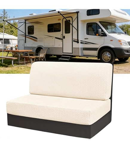 SHUOJIA Fodere per Cuscini per Divani, Protezioni per Cuscini per Sedili in Tessuto di Velluto Elasticizzato,Cuscino per Divano Fodera per mobili Coprisedile per Divano (Cream Color,Large-4-Seater