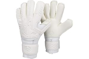 ‎RENEGADE GK Renegade GK Fury Torwarthandschuhe mit Fingerschutz (Größen 7-11, Level 4) | 4+3MM Giga Grip | úberlegene Griffigkeit, Schutz und Komfort | Torwarthandschuhe Herren, Erwachsene, Jungen, Kinder