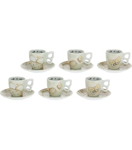 ILLY Thun Girotondo Lot De 6 Cuillères à Café 104 Mm