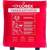 Lorex LR-FB1512C 150x120 cm &Ccedil;antalı Yangın S&ouml;nd&uuml;rme Battaniyesi