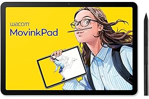 ‎WACOM Wacom MovinkPad 11 Grafiktablett mit Display – Android-14-Zeichentablet (11″) für Junge Kreative. Mit Wacom Pro Pen 3, hochauflösendes, entspiegeltes-Display, Front-/Rückkamera und Kreativ-Apps