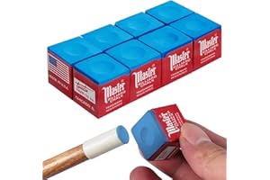 DAAIZIII 8 Stück Billard Chalk,Billard Kreide Zubehör,Billard Zubehör,Billiard Kreide,Billiard Zubehoer,Billardkreide,Billiard,Pool Queue Würfel,Billard Zubehör Kreide,Billard Kreide Für Amateure Und Profis
