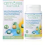 Armores Natura Integratori Alimentari, Multivitaminico Multiminerale, Integratore per Favorire l'Apporto di Vitamine e Sali M