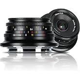 7artisans MF10mm F3.5 geniş a&ccedil;ılı sabit odaklı g&ouml;zleme lens APS-C lens Aynasız Kameralar, Fujifilm Fuji X-H/T/T30/S/E/A Seris