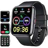 ENOMIR Smartwatch Donna con Chiamate, 1,8" Orologio Smartwatch Uomo con Fare Chiamate, Cardiofrequenzimetro, SpO2, Sonno, Con