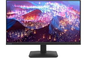 Lenovo L27-41 Monitor 27" FHD (1920x1080) Frameless, IPS, 100Hz, Regolabile, Porte HDMI e VGA, Cavo HDMI incluso - Raven Black