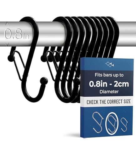 Lot De 4 Crochets Muraux Droits En Métal De 15,2 Cm Pour Suspendre Des Plantes, Mangeoires à Oiseaux, Lanternes Avec Vis, Décoration D'intérieur Rustique Pour Intérieur Et Extérieur (noir