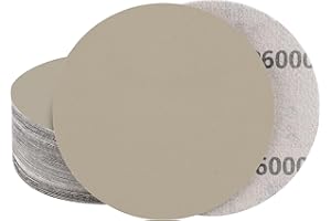 STEBRUAM Lot de 20 disques abrasifs en carbure de silicium 150 mm grain 6000