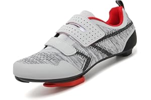 ULTIANT Cycling Shoes Mens Womens Indoor Road Bike Comfortable Breathable Mountain Bike Riding Shoes Compatible with Peloton Look SPD SL Delta Cleats