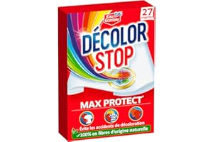 DÉCOLOR STOP Decolor Stop Max Protect x27 Toallitas – Toallitas antidecoloración – Permite mezclar colores