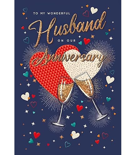 White Cotton Cards Large To My Husband Ruby Wedding, Handmade 40th