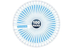 NEDIT Nasal Rinse (100 Units) - Sinus Rinse - Nose Cleaner - Single Dose - Nasal Rinse Salt Packets - Sinus Relief Solution for Adults & Children