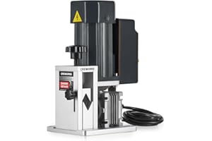 CREWORKS Electric Wire Stripper Machine, 1.5-23mm Automatic Wire Stripping Machine with Adjustable Feed Hole,Cable Stripper for 0.06"-0.9" Scrap Wire, Cable Stripping Machine for Cable Recycling