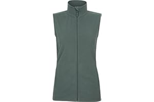 Mountain Warehouse Camber Womens Gilet - Lightweight Sleeveless Jacket, Microfleece Bodywarmer, Breathable Vest, Zipped Side Pockets - For Spring Summer, Camping, Hiking