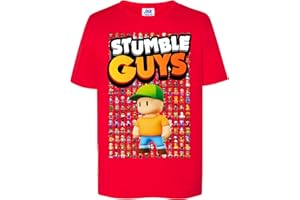 CAMISOLETA Camiseta Stumble Guys de niño, Camiseta Stumble Guys niño Manga Corta, Camiseta niño Manga Corta, Camiseta Stumble Guys, Stumble Guys