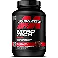MuscleTech NitroTech Ripped Lean Protein Powder, Weightloss Support, Whey Isolate Protein Powder With Lean Biome, Protien Shake For Men & Women, Zero Sugar, 61 Servings, 1.8kg, Chocolate Fudge Brownie