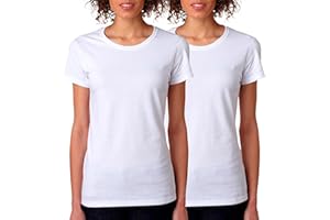BOD HOME, Pack 1 o 2 Camisetas de Mujer, Manga Corta 100% Algodón, Camiseta Cuello Redondo Transpirable y Ligera, Ocho Colores Lisos, Cómoda y Suave, Camiseta Básica, Casual, Tallas S, M, L, XL, XXL