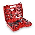 kwb Tool Case, 35-Piece, Tool Set, Tool Box (Basic Equipment for The Household with Screwdrivers, Bits, Pliers, Tape Measure, Hammer, Scissors, Spirit Level, Snap-Off Blade Knife, etc.)