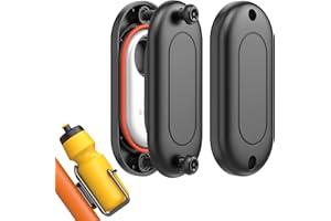 DLENP 2 Pack Fahrradhalterung für Samsung SmartTag2 Fahrrad Halterung, Universeller SmartTag 2 Hülle, Wasserdichter Versteckt Fahrrad GPS-Geräte HalterFahrradflaschenhalte Anti-Diebstahl Fahrrad Case