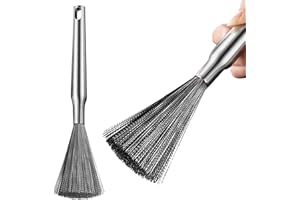 DGSLWH 1 szt. Szczotka do naczyń, szczotka do garnków ze stali nierdzewnej 304, szczotka kuchenna, szczotka do szorowania, bardzo odpowiednia do czyszczenia naczyń, patelni, garnków, zlewozmywaków, kuchenek