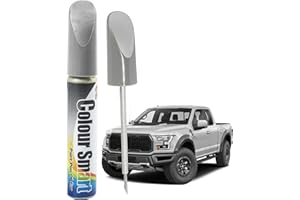 Flaconi Stylo Rayure Voiture,Stylo Retouche Peinture Voiture,Pinceau de retouche,Peinture pour carrosserie,Convient pour les Réparations à Rayures de la Plupart des Voitures,Motos (Argent)