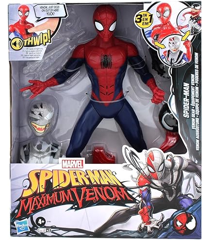 Buy Marvel Spider-Man Maximum Venom, Spider-Man Venom Gear, 12