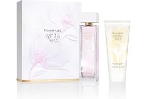 Elizabeth Arden White Tea Eau Florale Eau de Toilette 100 ml pour Femme, Crème Corps, Senteur Florale et Fraîche, Spray Vaporisateur, Parfum pur, Féminine et délicate, Coffret Parfum, Cadeau Femme