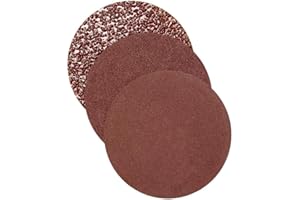 RETOL Dischi abrasivi velcrati, 150 mm, G50, p. levigabordi, corindone normale (50 Pz.)