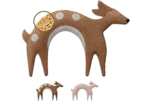 LESCHI Wheat Bag Microwavable - 100% Organic Cotton and Organic Wheat - Fawn Brown - Microwave Pillow, Unscented - Snug Grain Pillow Ideal for Tension in Back, Neck and Shoulders