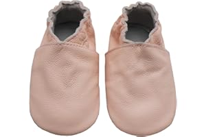 Bemesu Real Leather Slippers Infant Crawling Shoes Slippers Girls Shoes Boys Shoes Kids First Walking Shoes 0-6 Months, 6-12 Months, 12-18 Months, 18-24 Months