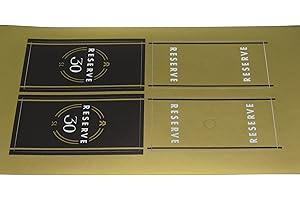 Easybikeparts Coloured Decal Stickers for Santa Cruz Reserve SL Carbon, Reserve HD Carbon, and Reserve HD Alloy Rims (Gold, Reserve HD Carbon)