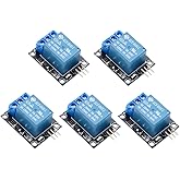 AYWHP 5 PCS 5 V carte de module de relais monocanal compatible avec Arduino et R-Pi