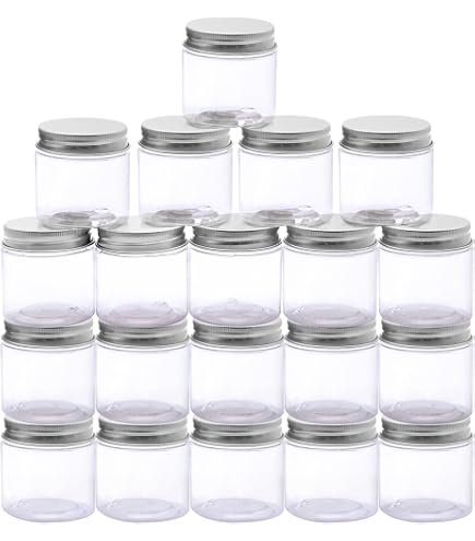 10 Stück 5 Ml Acryl-Cremetiegel – Transparent, Für Kosmetikproben & Reisen