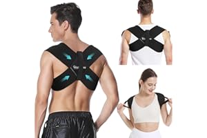 kichicho Haltungskorrektur Rücken,Schultergurt Haltungskorrektur,Haltungskorrektor für Männer und Frauen,Rückengeradehalter Effektiv für Nacken Rücken Schultergurt Haltungsschmerzen