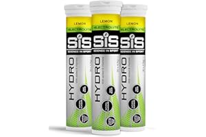 SCIENCE IN SPORT SIS Science in Sport Hydro Compresse 60 pz. Limone - Compresse di Elettroliti, Vegan, Compresse effervescenti per l'Idratazione e per un bilancio equilibrato degli elettroliti (La confezione può variare)