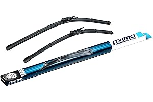 OXIMO SILICONE EDITION zestaw wycieraczek do przedniej szyby 600 mm/450 mm A3 8P, 3 E90, E91, F30, F31, F34 Gran Turismo, X1, Škoda Octavia II, Golf V, Jetta III