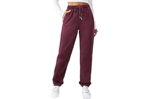 Zeagoo Womens Sweatpants Plain Joggers Pants Tapered Leg Sweatpants Casual Elastic Waist Tracksuit Bottoms with Pockets S-XXL