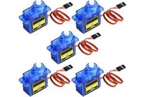 owootecc 5 PZ SG90 9G Micro Servo Motore per RC Robot Auto Elicottero Aereo Braccio Barca Telecomandi