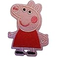 Fat-catz-copy-catz Pink Kids Cartoon Animated Pig Iron on Sew on Patch Badge Fancy Dress For T-shirts Bags