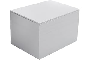 House of Card & Paper A6 White Die Cutting Card 250gsm - 300 sheets per pack, HCP285