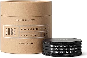 Gobe ND Filter Kit 58mm MRC 16-lagig: ND4, ND16, ND32