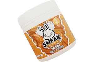 SNEAK | Caramel Latte Shake | Energy Drink for Milk or Milk Alternatives | Zero Sugar, No Artificial Flavours, Natural Energy | 15 Servings