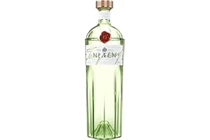 Tanqueray No. 10 Gin, Aromatische Premium-Spirituose, Empfohlen für Gin Tonic, Cocktails & Abende mit Freunden, 47.3% vol,1000ml Einzelflasche, 1l