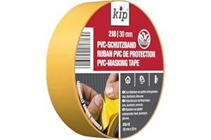 Kip taśma ochronna z PCW profesjonalna taśma klejąca do malowania i prac lakierniczych, 30 mm x 33 m, żółta