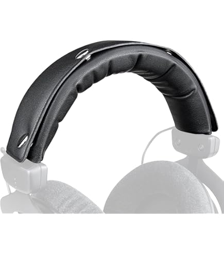 Voarmaks Lambskin replacement ear pads compatible with Beyerdynamic Lagoon ANC headphones, luxury genuine leather and slow rebound memory foam for ultimate comfort