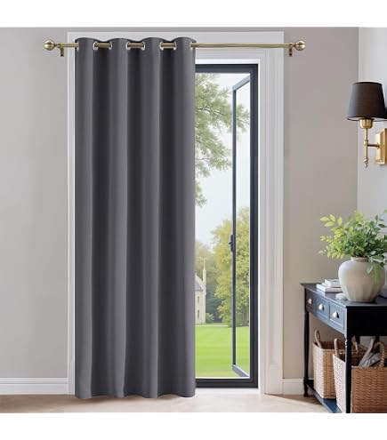 Youleyar Voile-Vorhang Mit Stangentasche – 2 Paneele, 132x213 Cm, Verschiedene Farben